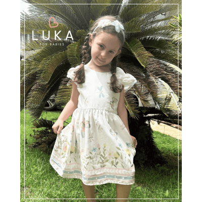 Vestido Bebê Borboletas